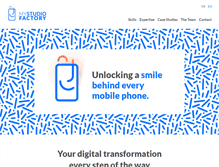 Tablet Screenshot of mystudiofactory.com